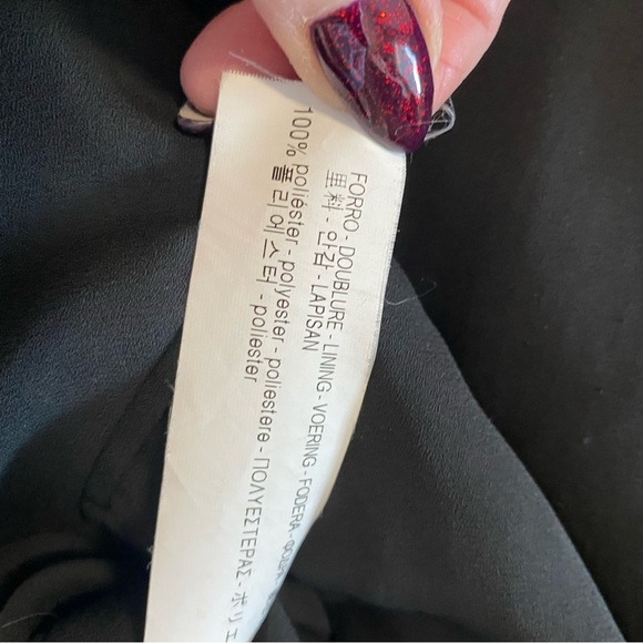 Zara - Black Bomber Jacket - XS - Picture 9 of 9